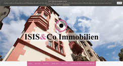 Desktop Screenshot of isis-immobilien.com